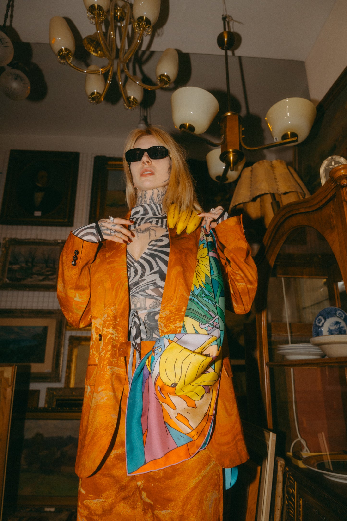 Pauser Silk: Pet – Limited 100% silk scarf