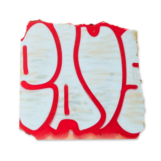 Throw Up N°17 - Originální graffiti artwork na kartonu