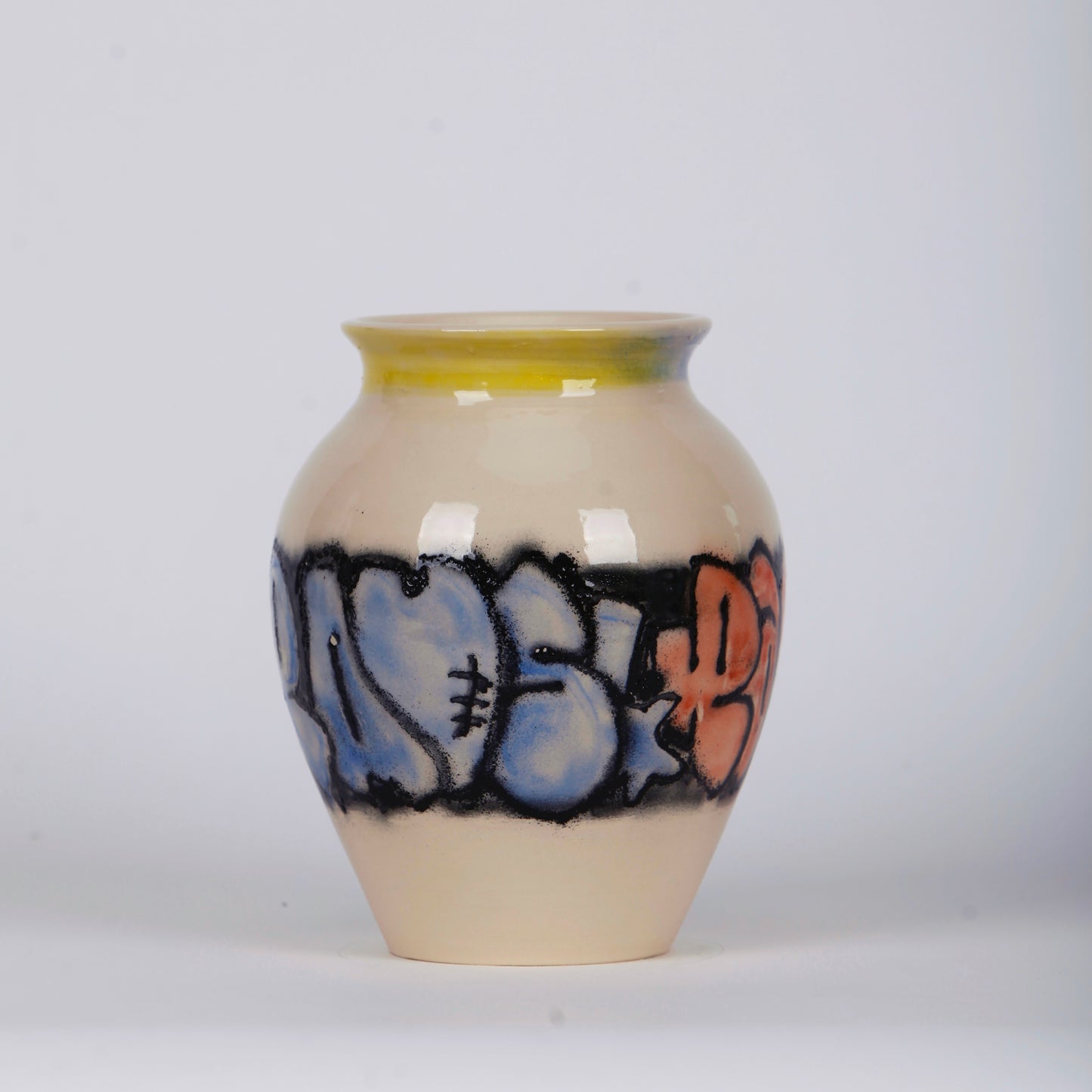 Pauser Ceramic: Vase N°6 — Ručně malovaný originál