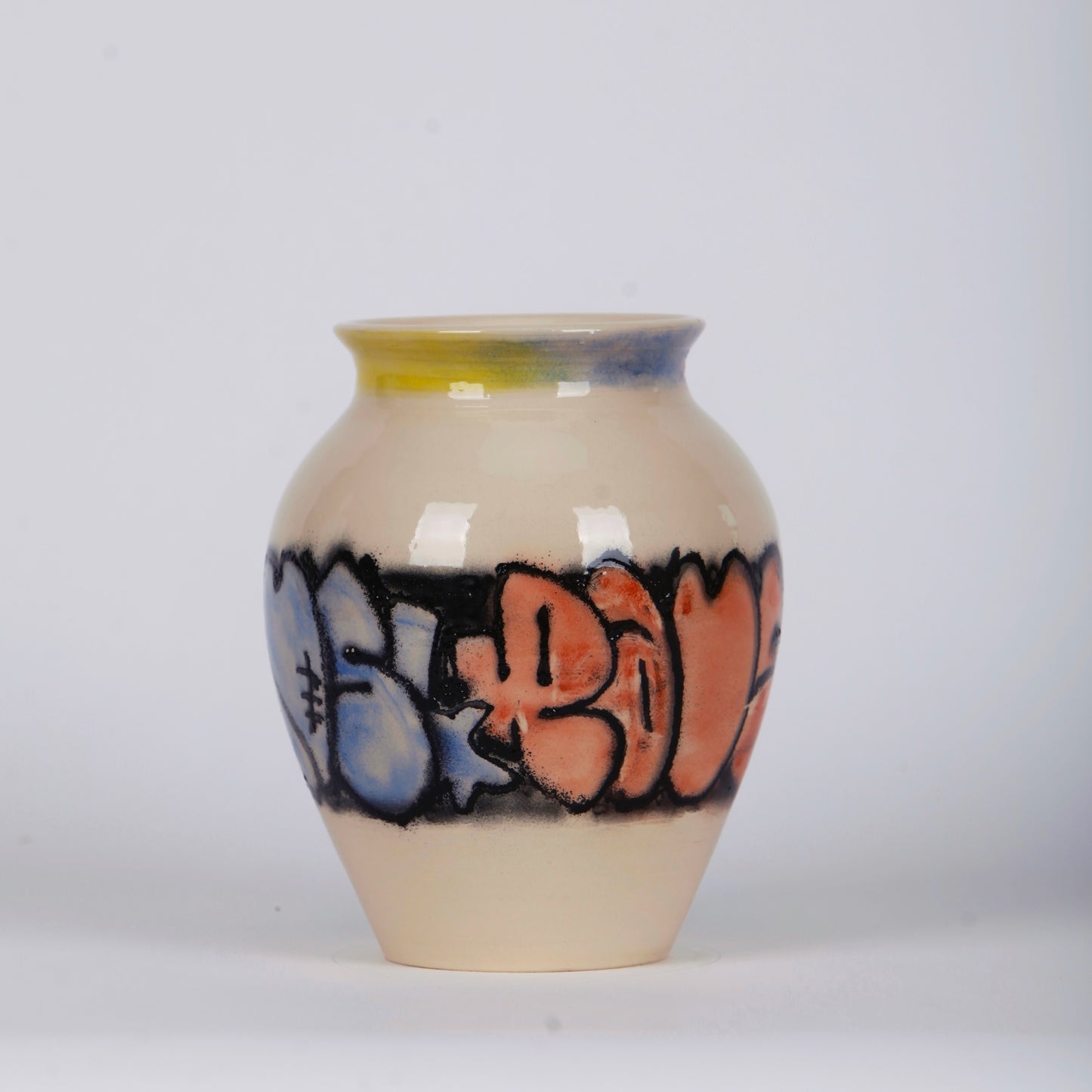 Pauser Ceramic: Vase N°6 — Ručně malovaný originál