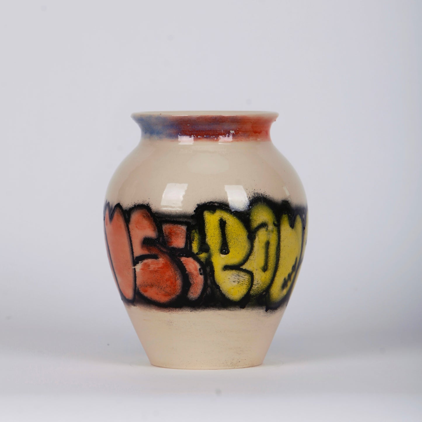 Pauser Ceramic: Vase N°6 — Ručně malovaný originál